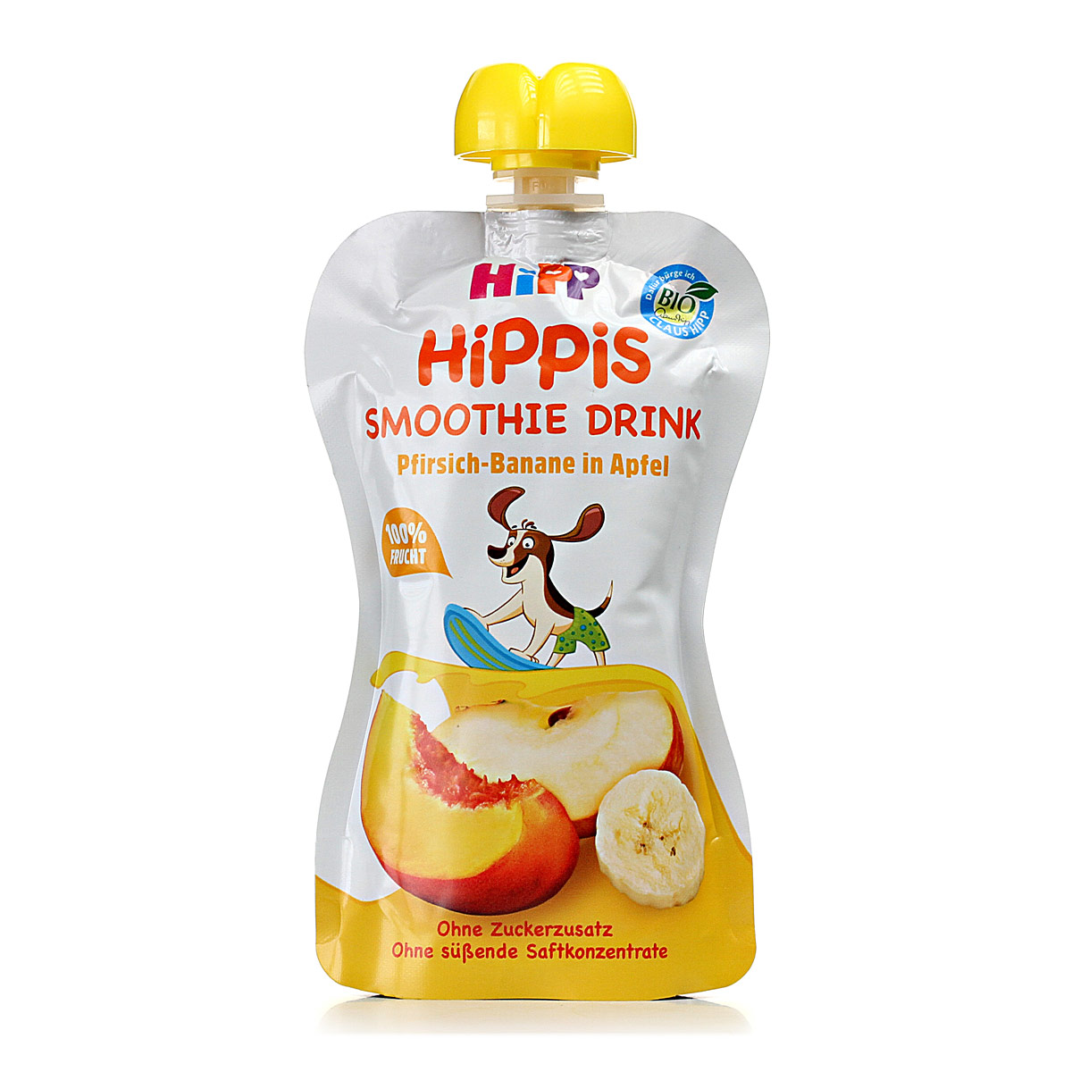 Персик с яблоком и бананом - фото 8 | Интернет-магазин Shop HiPP
