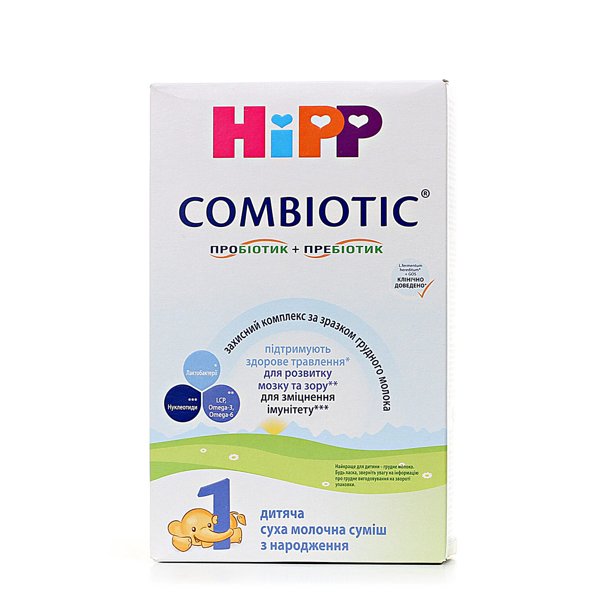 Дитяча суха молочна суміш HiPP "COMBIOTIC®" 1 початкова, 300 г - фото 7 | Интернет-магазин Shop HiPP