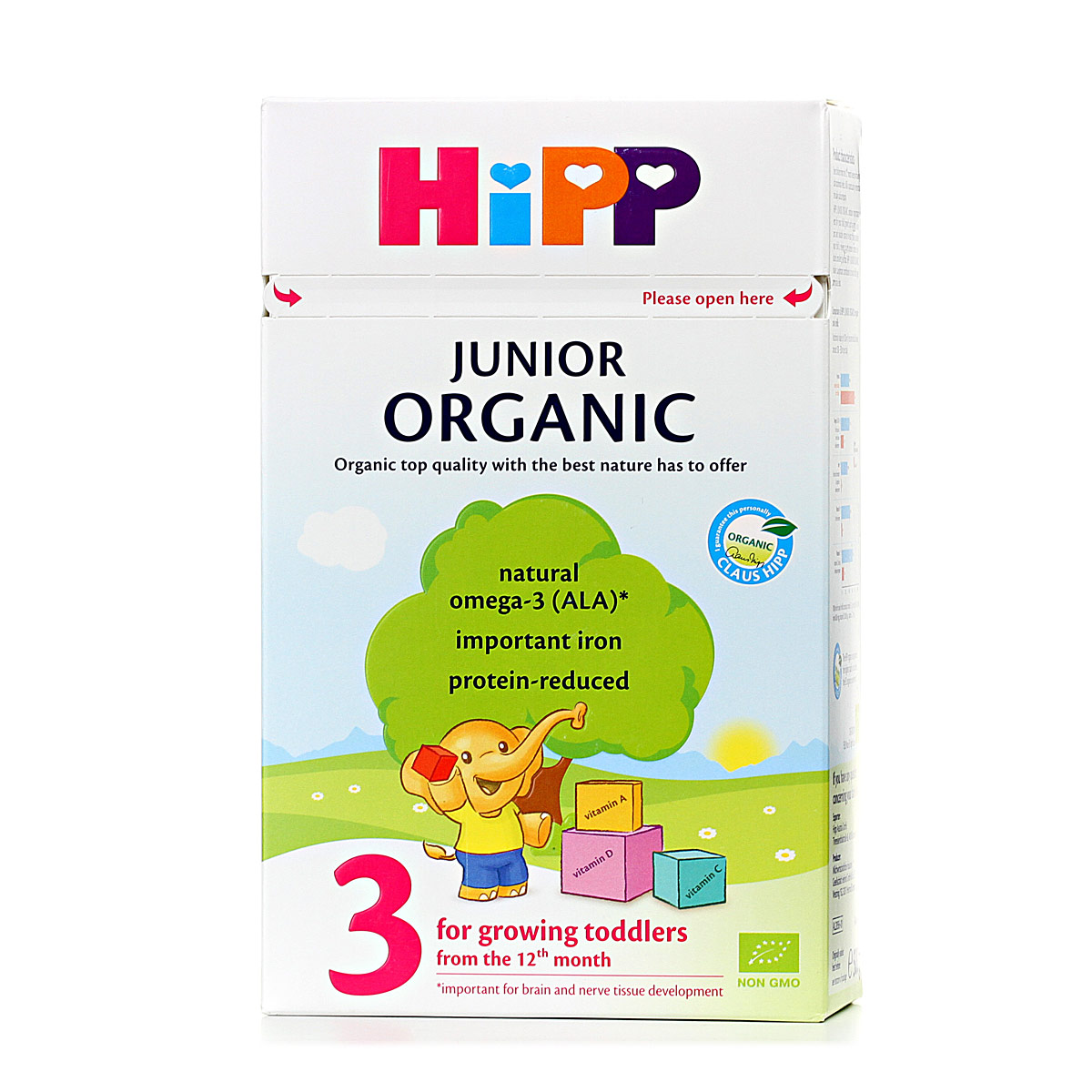 Органічне дитяче сухе молочко HIPP "ORGANIC JUNIOR" 3 - фото 7 | Интернет-магазин Shop HiPP