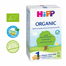 Органічна дитяча суха молочна суміш "ORGANIC" 1 початкова - фото 1 | Интернет-магазин Shop HiPP