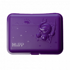 Коробка для завтраков Хипп фиолетовая - фото 1 | Интернет-магазин Shop HiPP