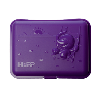 Коробка для завтраков Хипп фиолетовая - фото 2 | Интернет-магазин Shop HiPP