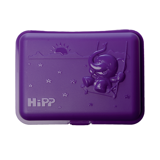Коробка для сніданків ХІПП фіолетова - фото 1 | Интернет-магазин Shop HiPP